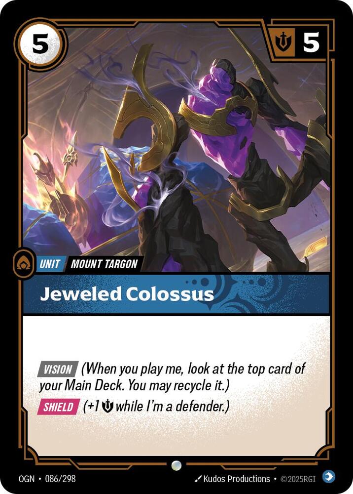 Jeweled Colossus 086/298 (Origins)  | Good Games North