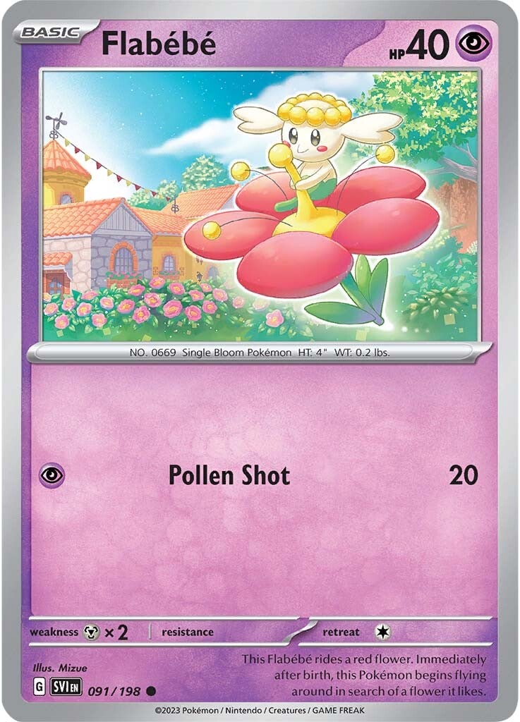 Flabebe (091/198) [Scarlet & Violet: Base Set] | Good Games North