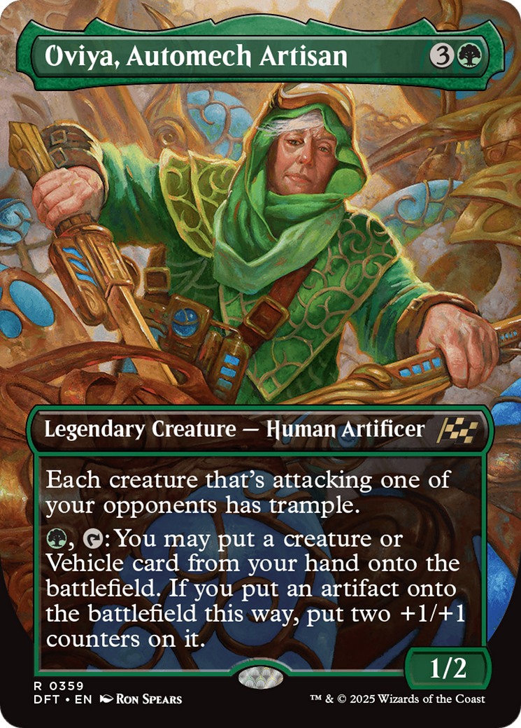 Oviya, Automech Artisan (Borderless) [Aetherdrift] | Good Games North