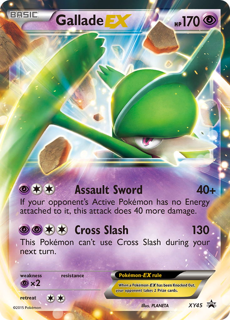 Gallade EX (XY45) [XY: Black Star Promos] | Good Games North