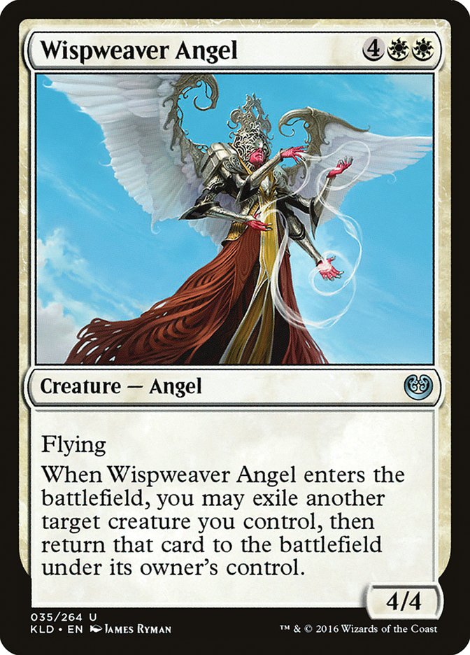 Wispweaver Angel [Kaladesh] | Good Games North