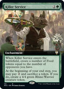 Killer Service Extended Art 161 (Commander: Streets of New Capenna)  | Good Games North