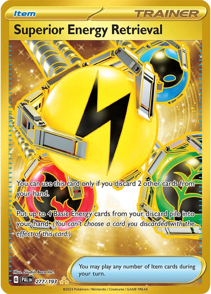 Superior Energy Retrieval (277/193) [Scarlet & Violet: Paldea Evolved] | Good Games North