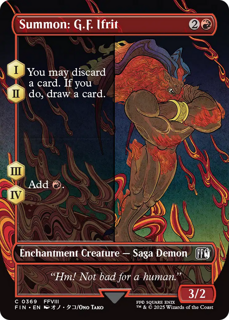 Summon: G.F. Ifrit (Borderless) [FINAL FANTASY] | Good Games North