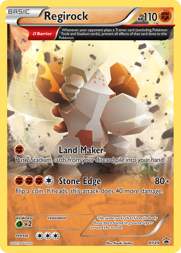 Regirock (XY49) [XY: Black Star Promos] | Good Games North