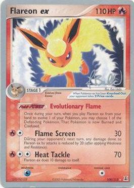 Flareon ex (108/113) (Eeveelutions - Jimmy Ballard) [World Championships 2006] | Good Games North