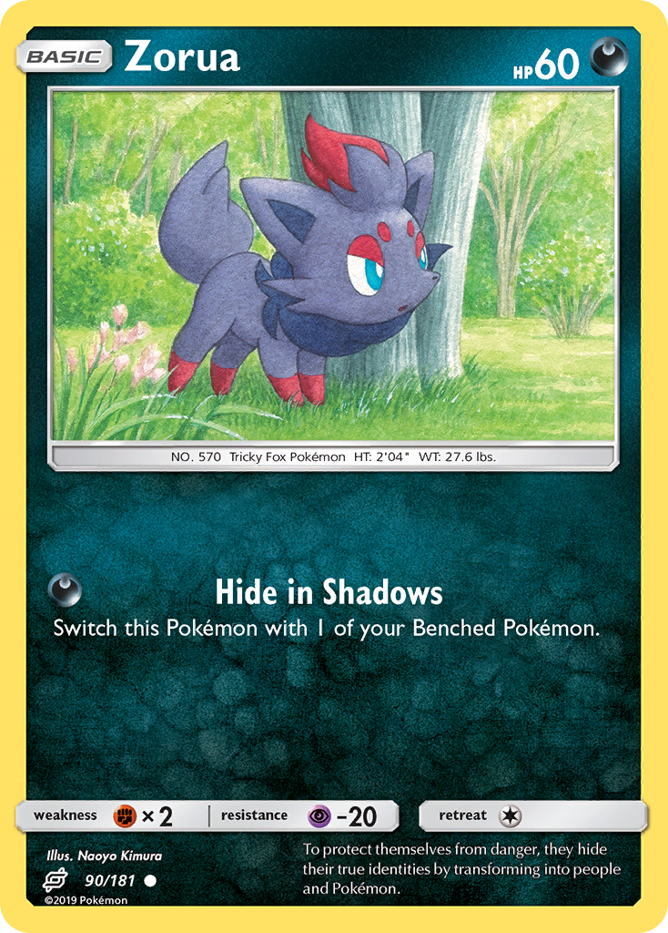 Zorua (90/181) [Sun & Moon: Team Up] | Good Games North