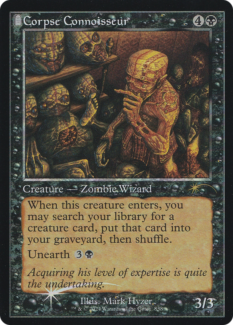 Corpse Connoisseur (Retro Frame) [Secret Lair Drop Series] | Good Games North