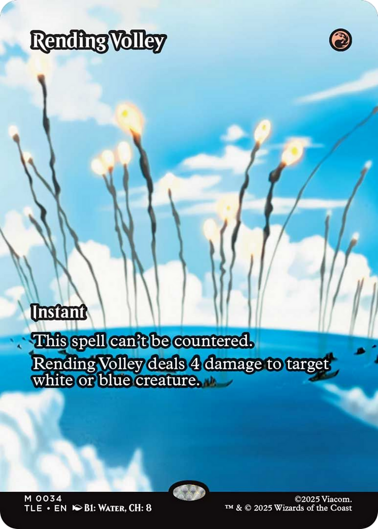 Rending Volley (Borderless) [Avatar: The Last Airbender: Eternal-Legal] | Good Games North
