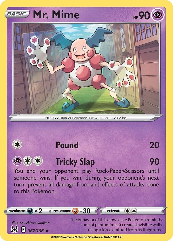 Mr. Mime (067/196) [Sword & Shield: Lost Origin] | Good Games North