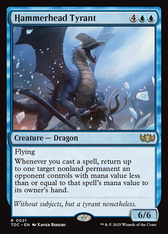 Hammerhead Tyrant (Commander: Tarkir: Dragonstorm)  | Good Games North