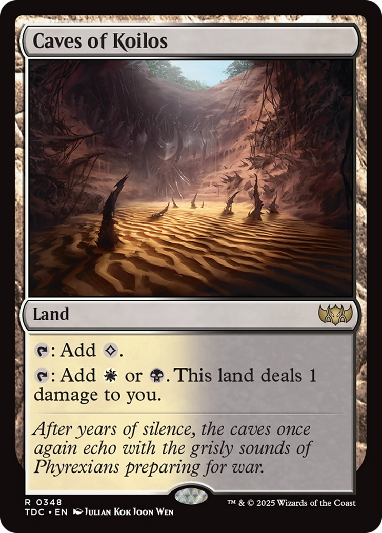 Caves of Koilos [Tarkir: Dragonstorm Commander] | Good Games North