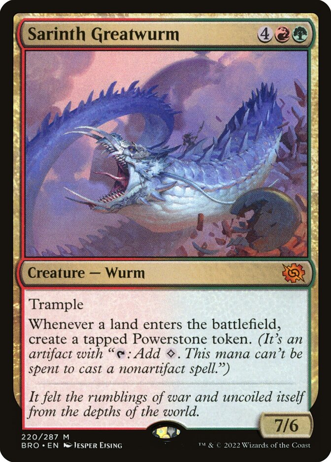Sarinth Greatwurm (The Brothers' War)  | Good Games North