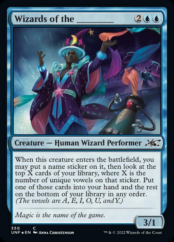 Wizards of the _____ (Galaxy Foil) [Unfinity] | Good Games North