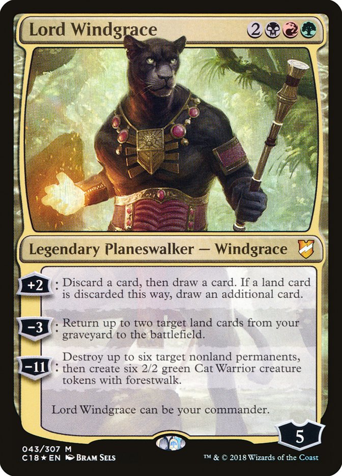 Lord Windgrace (Commander 2018)  - Foil | Good Games North