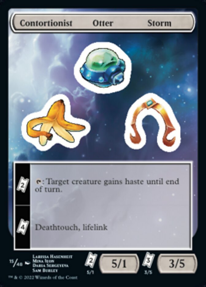 Contortionist Otter Storm [Unfinity Stickers] | Good Games North