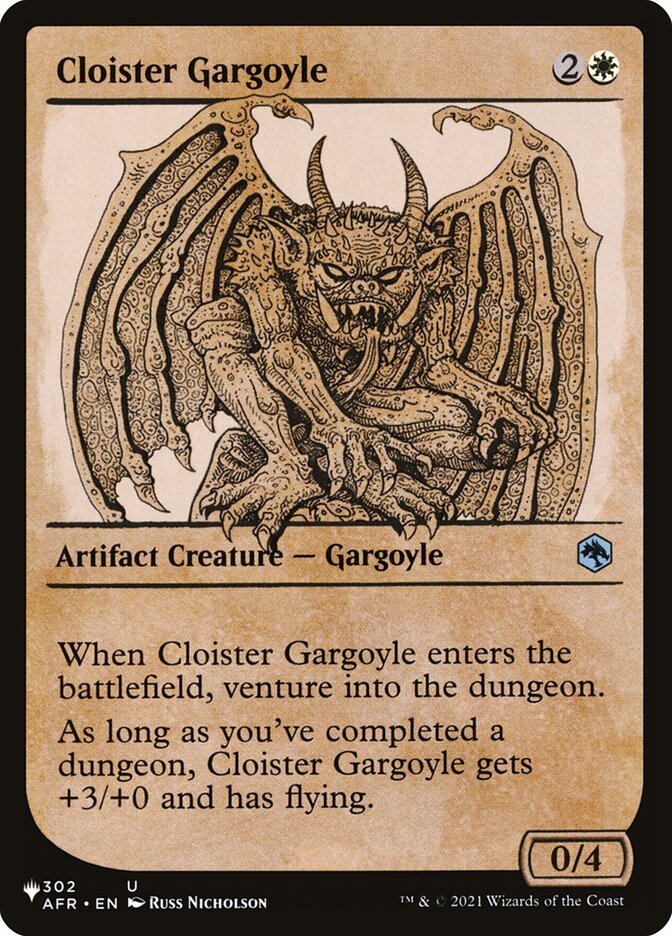Cloister Gargoyle (Showcase) [The List] | Good Games North