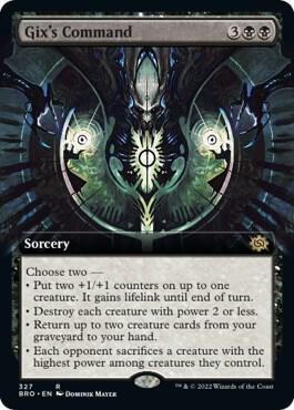 Gixs Command Extended Art (The Brothers' War)  | Good Games North