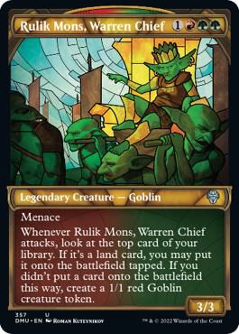 Rulik Mons Warren Chief Textured Foil (Dominaria United)  - undefined | Good Games North