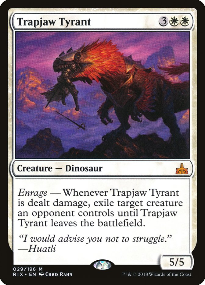 Trapjaw Tyrant (Rivals of Ixalan)  | Good Games North