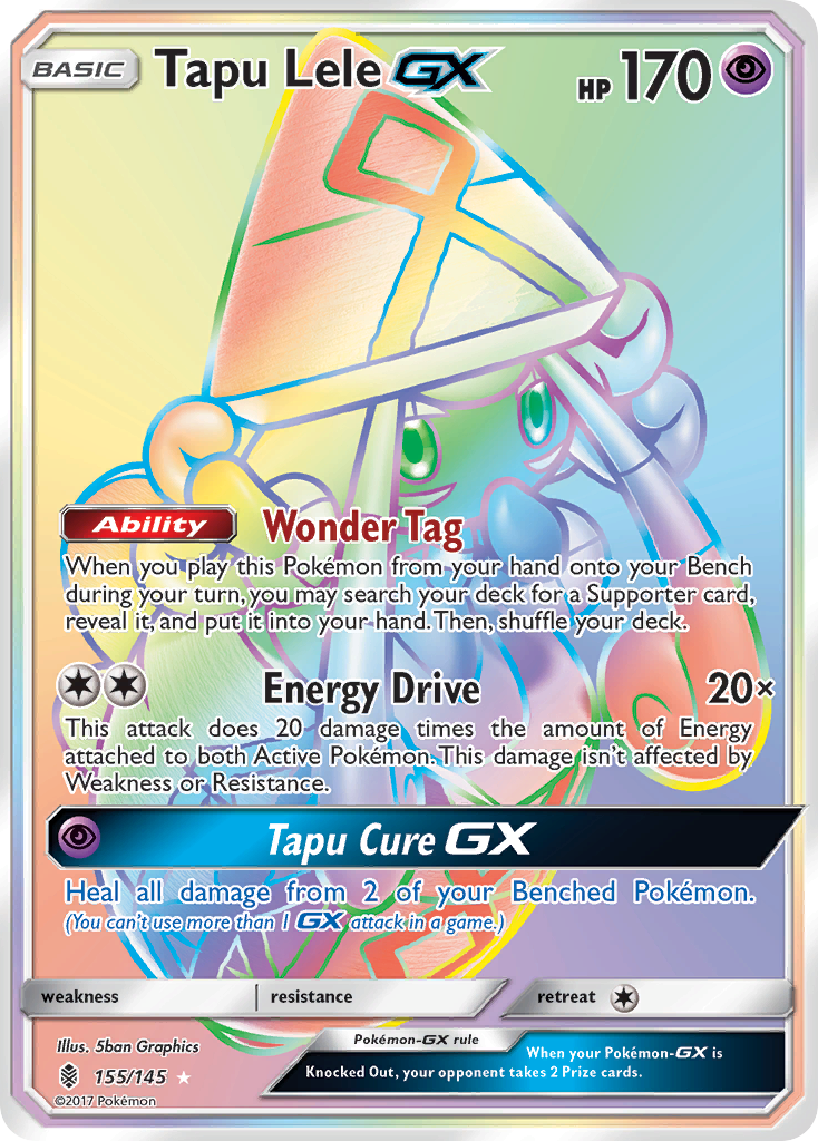 Tapu Lele GX (155/145) [Sun & Moon: Guardians Rising] | Good Games North