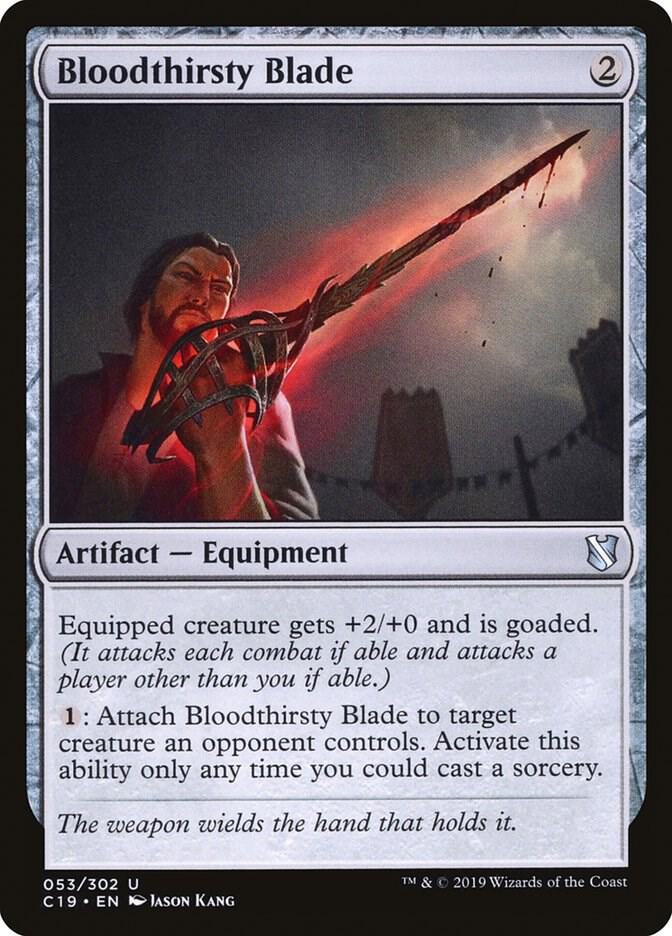 Bloodthirsty Blade 53/302 (Commander 2019)  | Good Games North