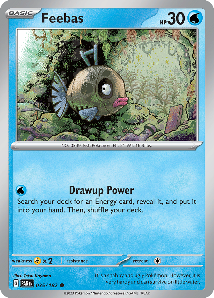 Feebas (035/182) [Scarlet & Violet: Paradox Rift] | Good Games North
