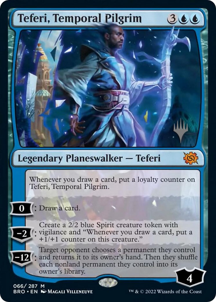 Teferi, Temporal Pilgrim (Promo Pack) [The Brothers' War Promos] | Good Games North