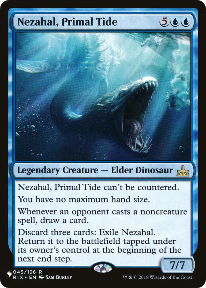 Nezahal Primal Tide 045/196 (The List Reprints)  | Good Games North