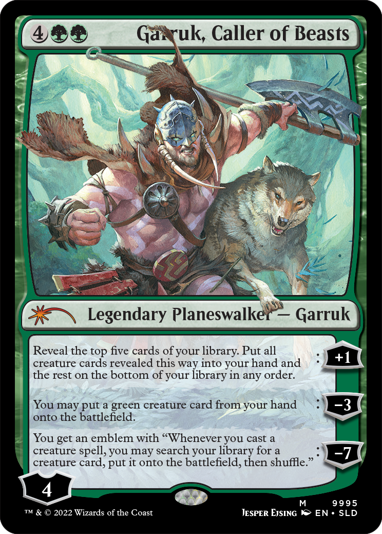 Garruk, Caller of Beasts [Secret Lair Drop Series] | Good Games North