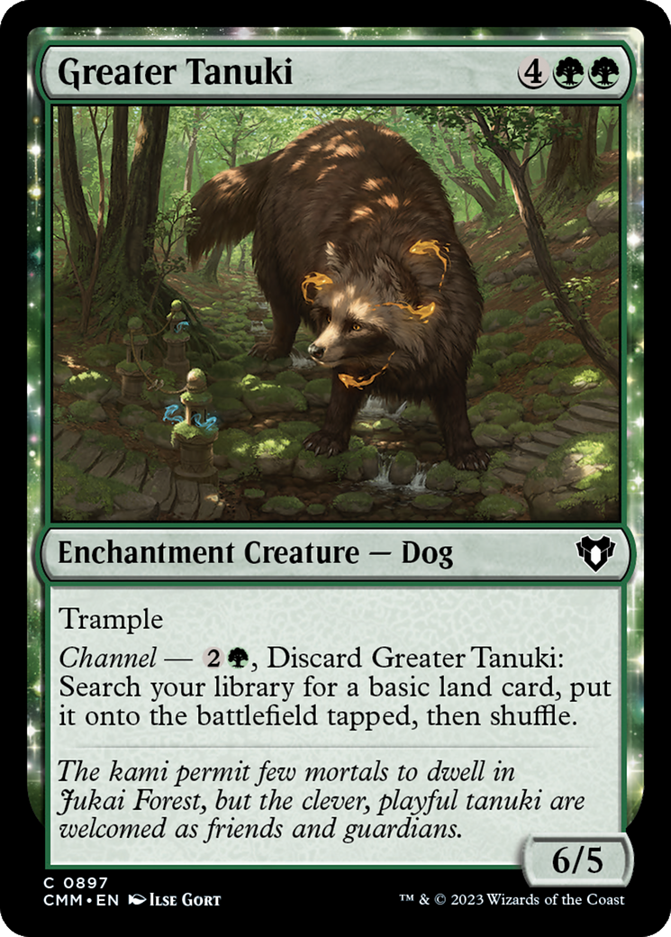 Greater Tanuki [Commander Masters] | Good Games North