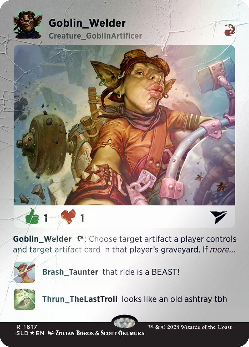 Goblin Welder (Rainbow Foil) [Secret Lair Drop Series] | Good Games North