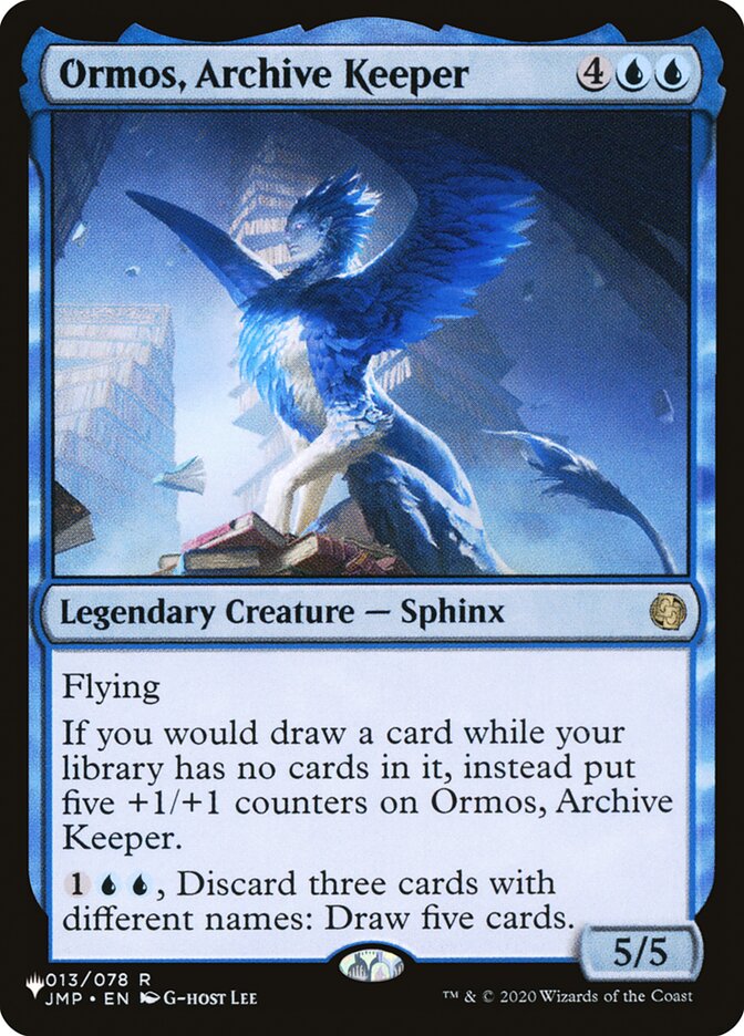 Ormos, Archive Keeper [The List] | Good Games North