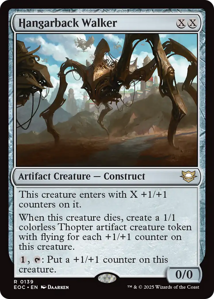 Hangarback Walker [Edge of Eternities Commander] | Good Games North