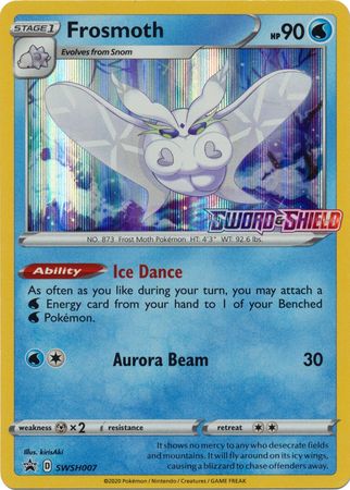 Frosmoth (SWSH007) (Prerelease Promo) [Sword & Shield: Black Star Promos] | Good Games North