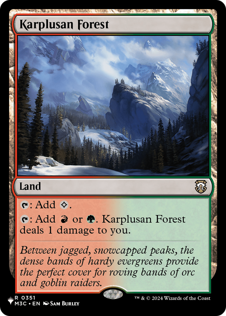 Karplusan Forest (M3C) [The List] | Good Games North