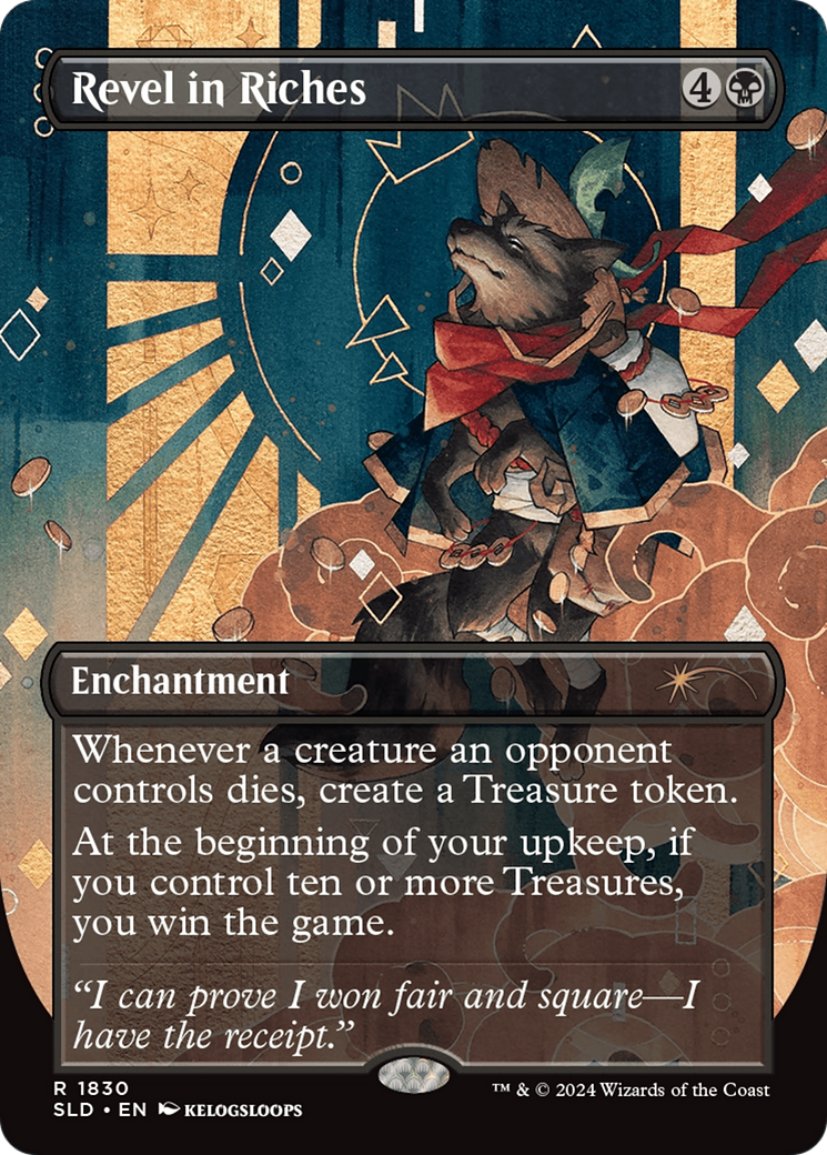 Revel in Riches (Rainbow Foil) [Secret Lair Drop Series] | Good Games North