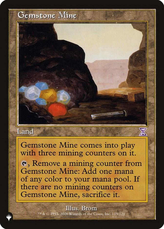 Gemstone Mine TSB (The List Reprints)  | Good Games North
