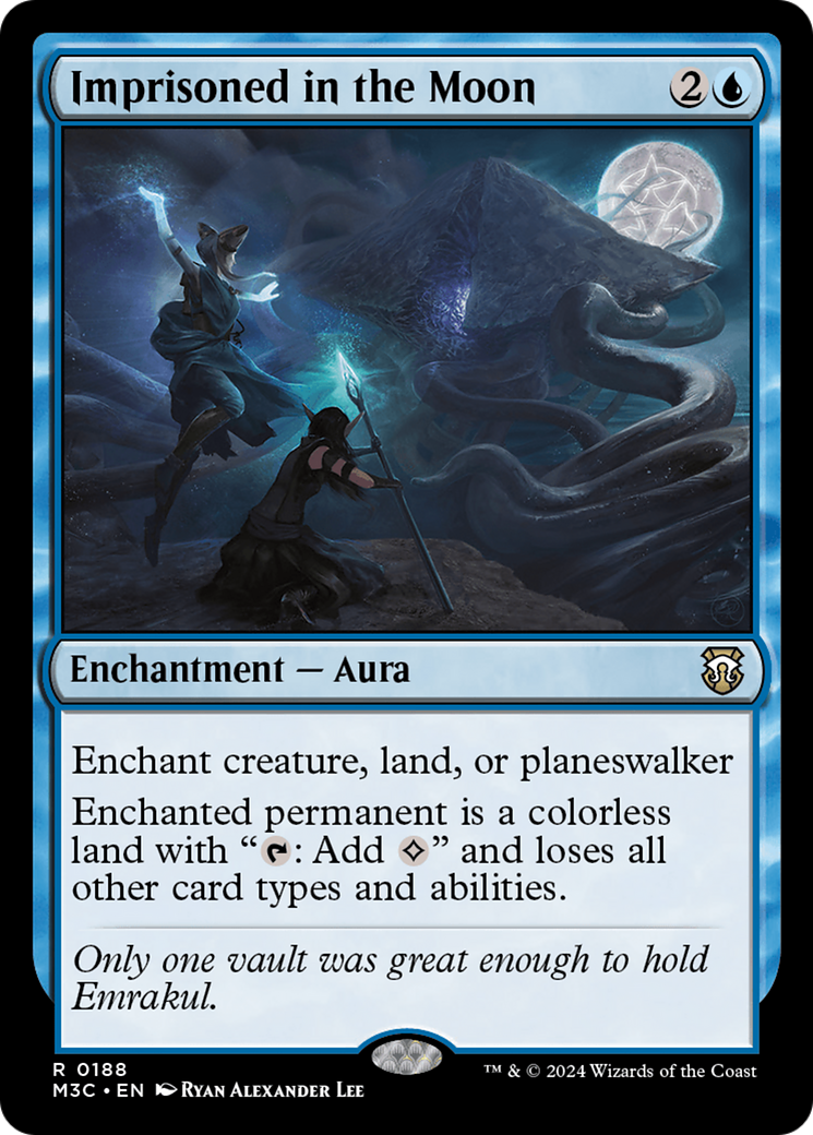 Imprisoned in the Moon (Ripple Foil) [Modern Horizons 3 Commander] | Good Games North