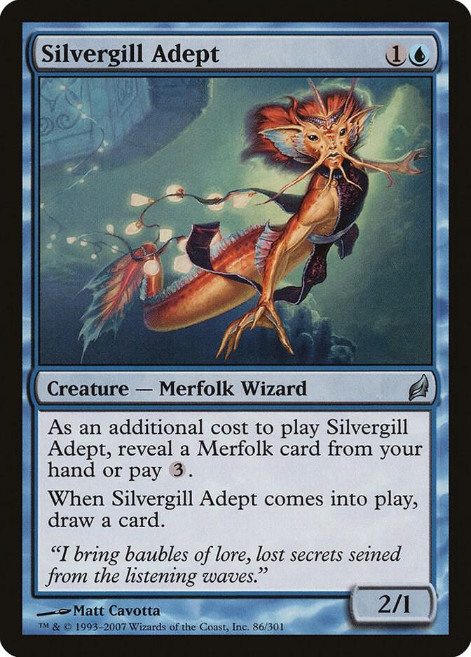 Silvergill Adept (Lorwyn)  - Foil | Good Games North