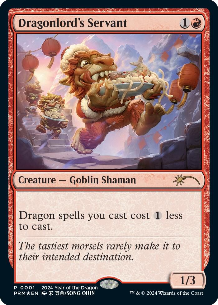 Dragonlord's Servant 1 (Standard Showdown Promos)  - Foil | Good Games North