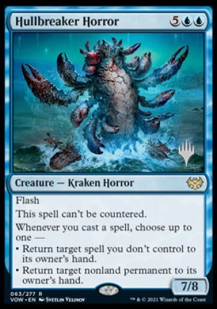 Hullbreaker Horror (Promo Pack) [Innistrad: Crimson Vow Promos] | Good Games North