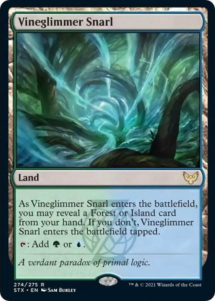 Vineglimmer Snarl 274/275 (Strixhaven: School of Mages)  - Foil | Good Games North