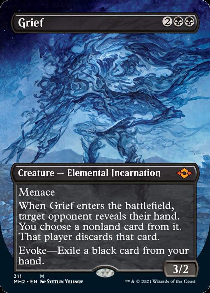 Grief (Borderless Alternate Art) [Modern Horizons 2] | Good Games North