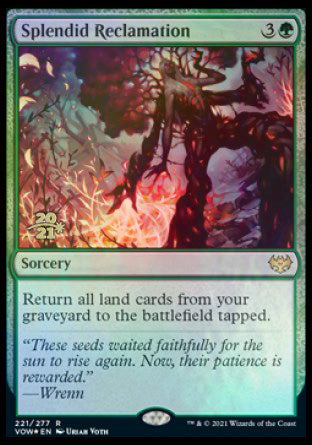 Splendid Reclamation [Innistrad: Crimson Vow Prerelease Promos] | Good Games North