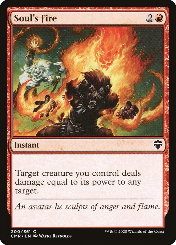 Soul's Fire 200 (Commander Legends)  - Foil | Good Games North