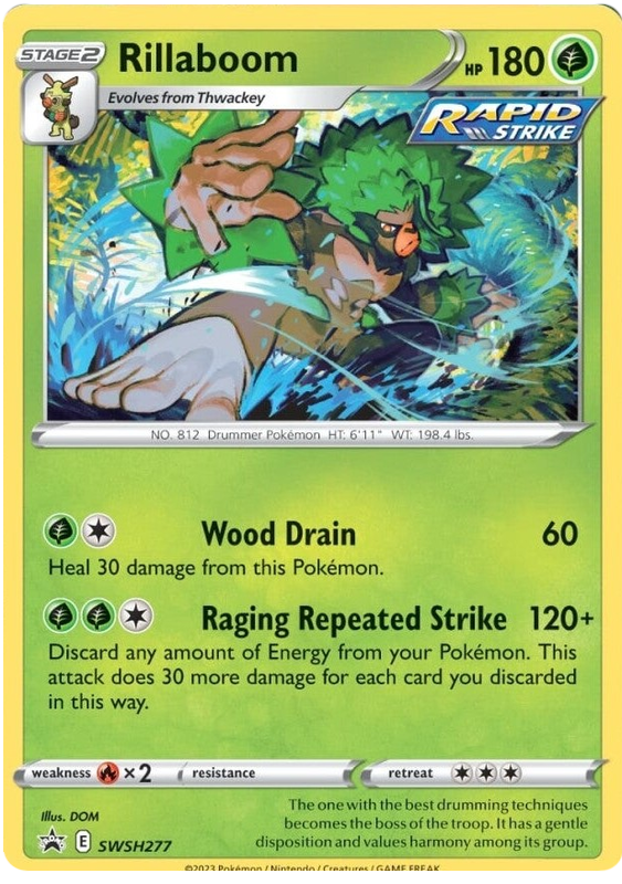 Rillaboom (SWSH277) [Sword & Shield: Black Star Promos] | Good Games North