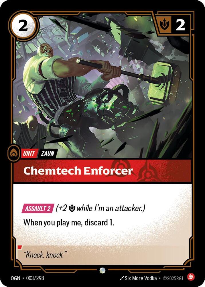 Chemtech Enforcer (Origins)  - Foil | Good Games North