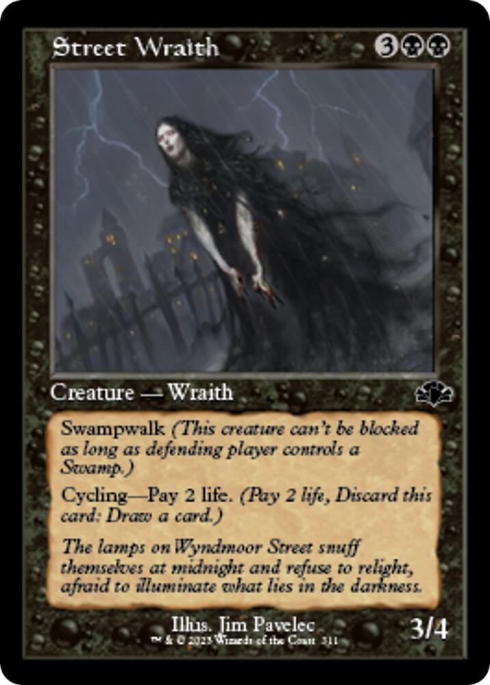 Street Wraith Retro Frame (Dominaria Remastered)  - undefined | Good Games North