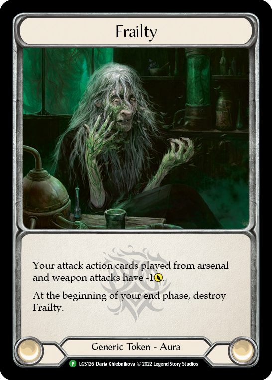 Bloodrot Pox // Frailty [LGS125 // LGS126] (Promo)  Cold Foil | Good Games North